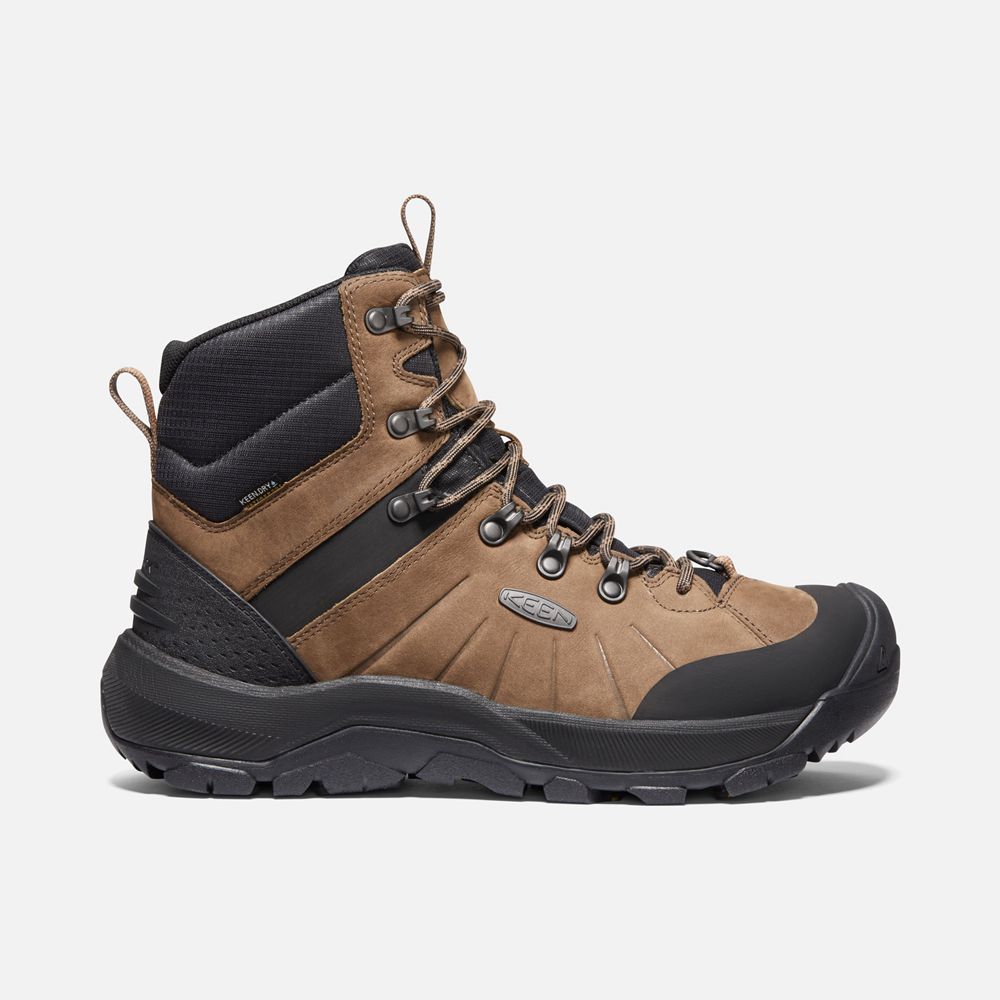 Bottes de Randonnée Keen Homme Marron/Noir | Revel Iv Polar | JVWLA-8465